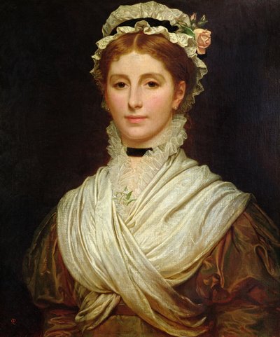 彼女の夫によるケイティ・ペルジーニの肖像、1873-75 作： Charles Edward Perugini